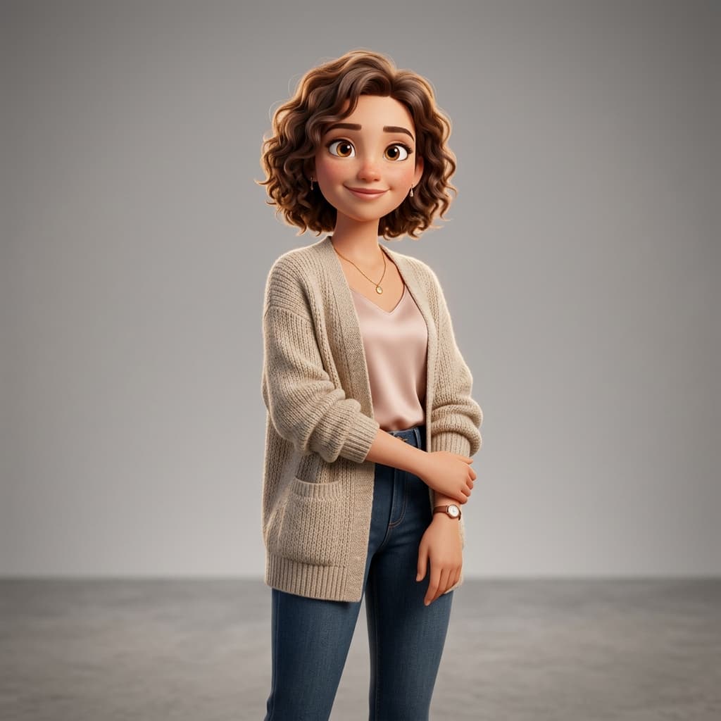 Cozy 3D Animated Avatar