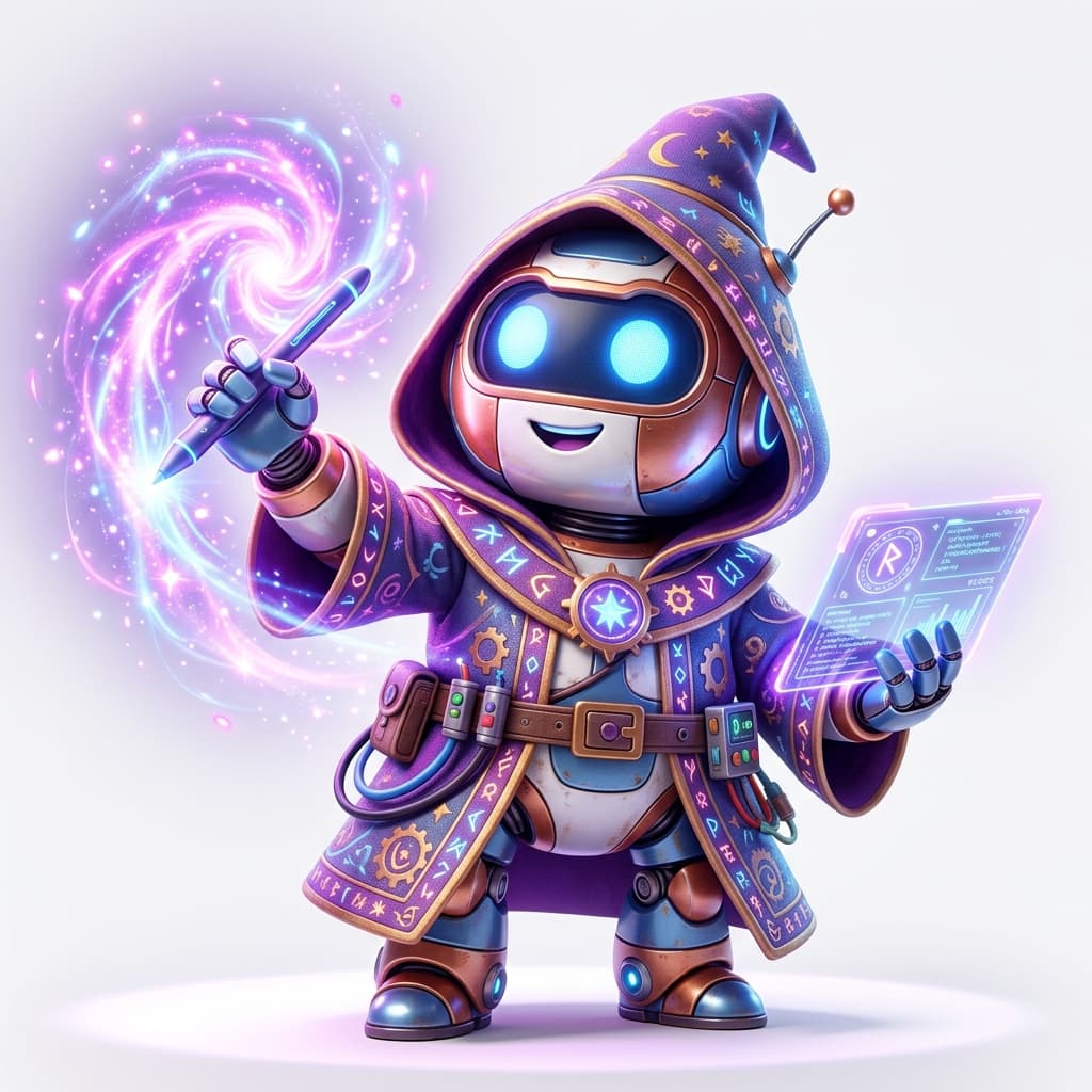 Generated AI Cartoon Character